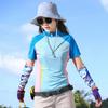 Outdoor quick-drying clothes women's short-sleeved T-shirt color matching light and breathable quick-drying clothes sports running summer
