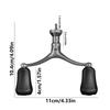 Spinnings Reel Rocker Arm Fishing Rod Handle Fishing Reel Power Handle Grip Single/Double Rocker Arm Screw-in Handle