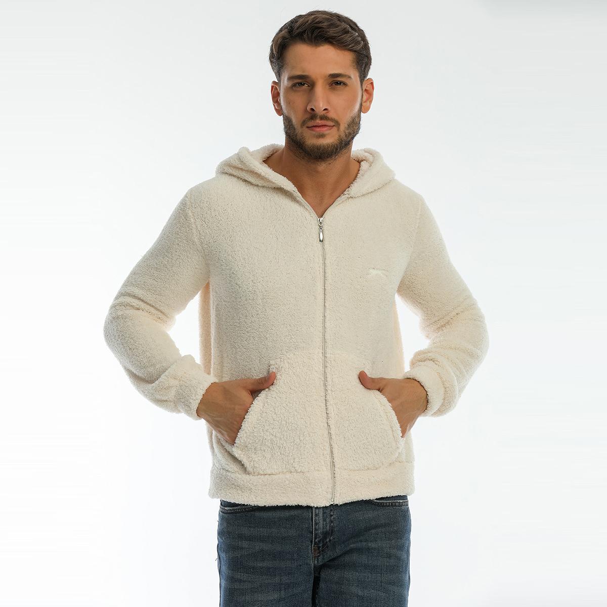 

SABAS I-Off White Men s Fleece M покинуть белый