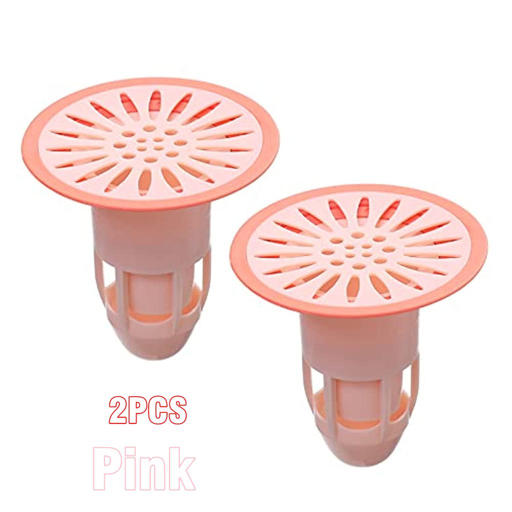 2pcs Deodorant Drain Core Toilet Bathroom Floor Drainer Cores Sewer Pest Control Silicone Anti-odor Artifact Water Seal No Smell