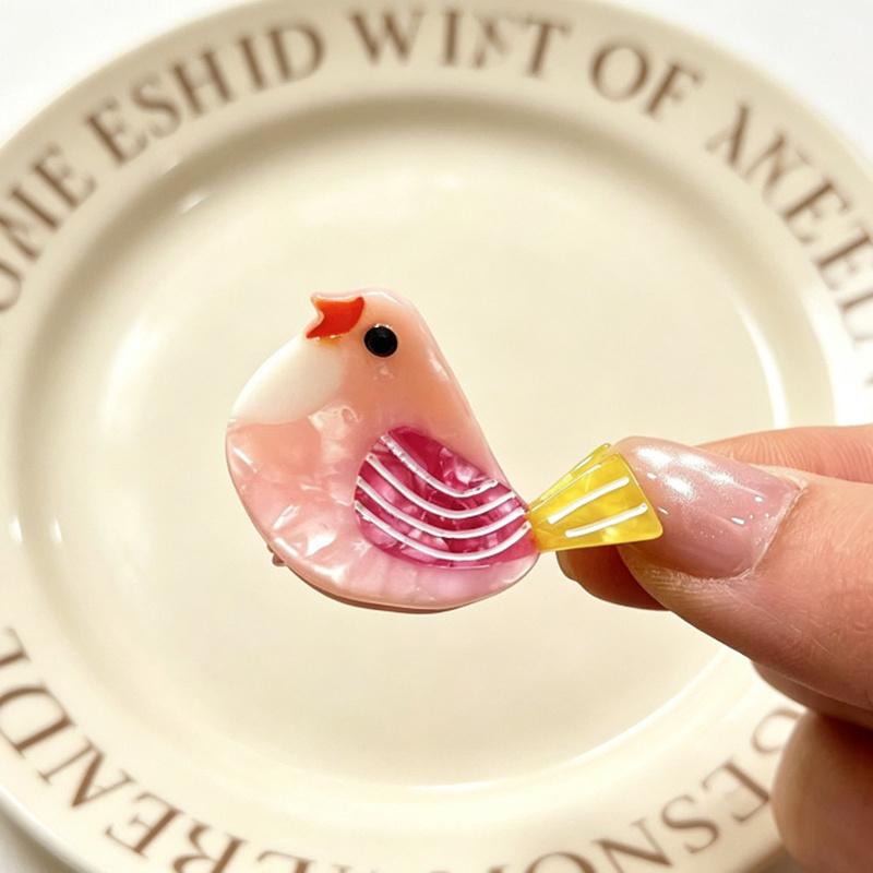 Stylish Bird Hair Claw Clip for Bangs Lovely Design for Everyday Wear