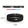 Car Seat Belt Buckle Protector Cover Soft Silicone Anti-Collision Case For BMW M E46 E90 E91 F30 F31 U10 U11 G01 G20 G21 Sticker