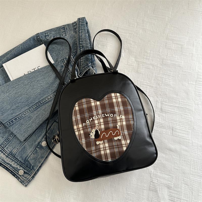 

Винтажный рюкзак для колледжа, женская сумка для студентов 2025 года, осень-зима, большая вместимость