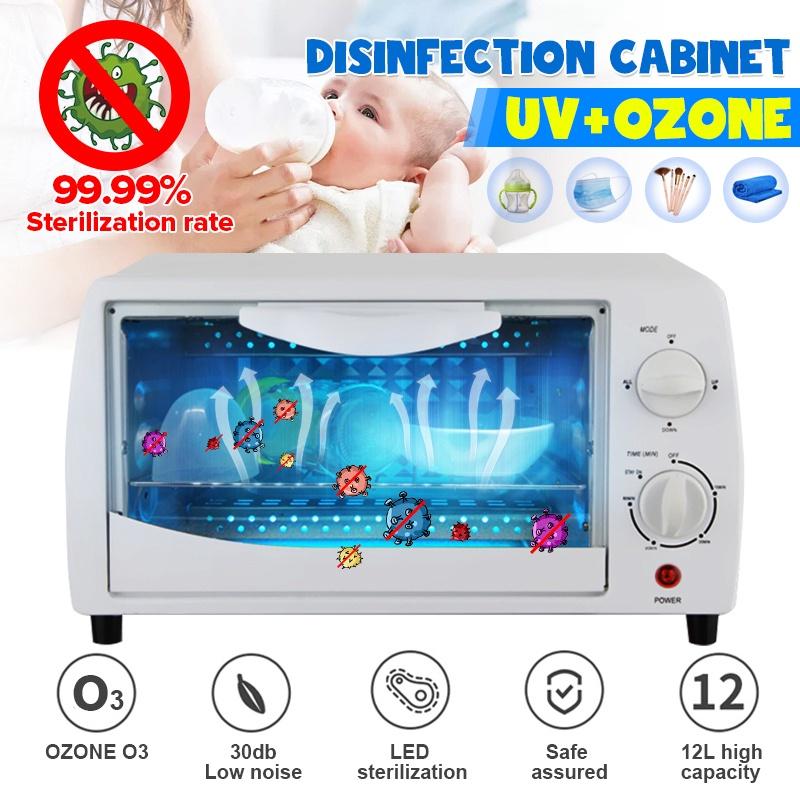 12L Ultraviolet Sterilization Machine Disinfection Cabinet Sterilizer Timer Salon Esterilizador Nail Beauty
