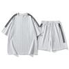 Casual Sports Suit Men's Fashion Thin Loose Short Sleeved T-shirt Shorts Set