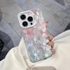 Pink Floral Phone Case For iPhone 17 16 15 14 13 12 11 Pro Max X XS XR 15 14 Plus 16E 17Air Shockproof Protective Cover