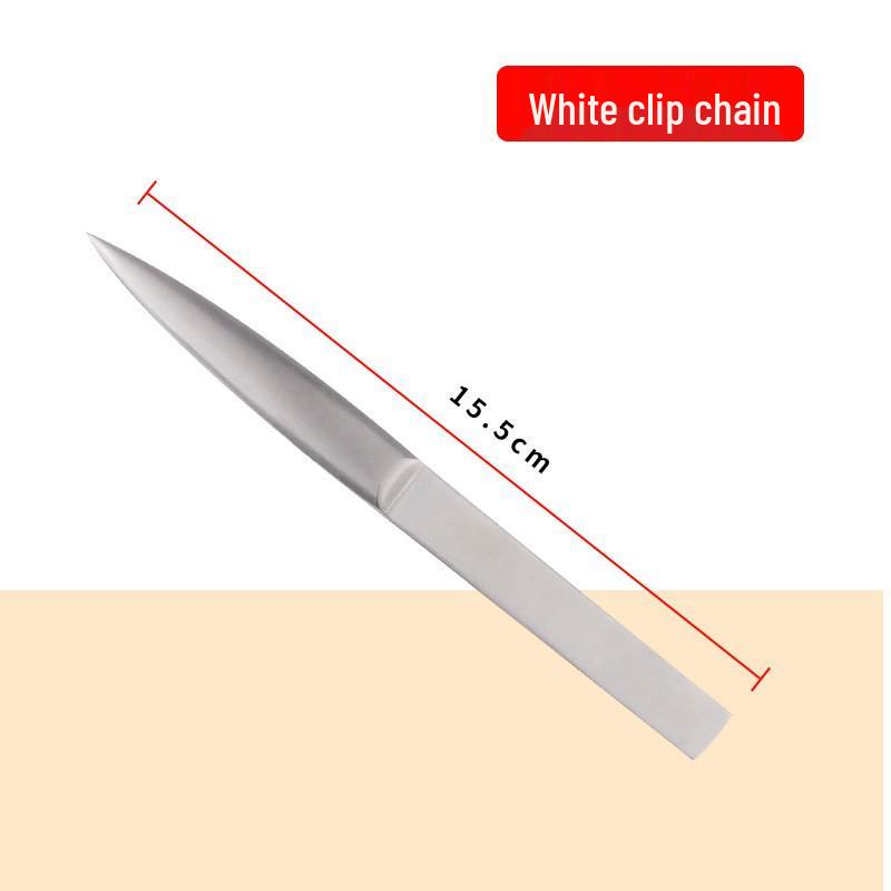 

Hand-Welded Stainless Steel Chain Pliers: Wear-Resistant Tweezers Clamp for Jewelry Tools