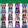Hunters Demon Kpop Cartoon School Backpack Durable Material Anti Shock Students