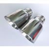 Newest Style Stainless Steel UniversalExhaust System End Pipe+Car Exhaust Tip 1 Piece