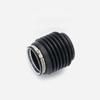 Bellows Hose with Clamps Compatible Rubber Exhaust Coupler Flexible for Boat