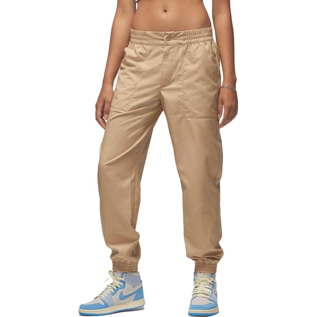 Neue Jordan Strick-Sweathose Damen Wüstengelb DZ3376-254