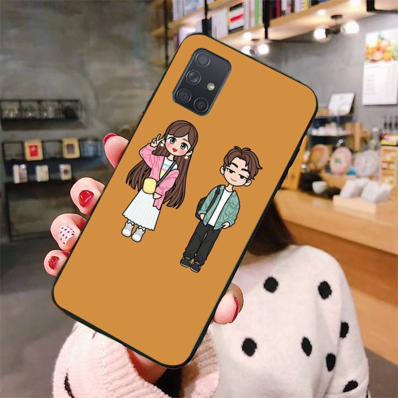 

Милый чехол в стиле Q для Samsung Note 8 9 10 20 Чехол для Note10Pro 10lite 20ultra M20 M31 Funda Case samsungM51