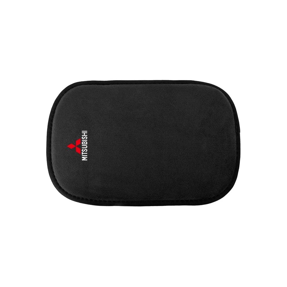 Neues Auto Mittelkonsolen-Pad Fellleder Auto Armlehnen-Sitzkasten Abdeckung Schutzpolster für Mitsubishi ASX Lancer 10 Pajero Outlander