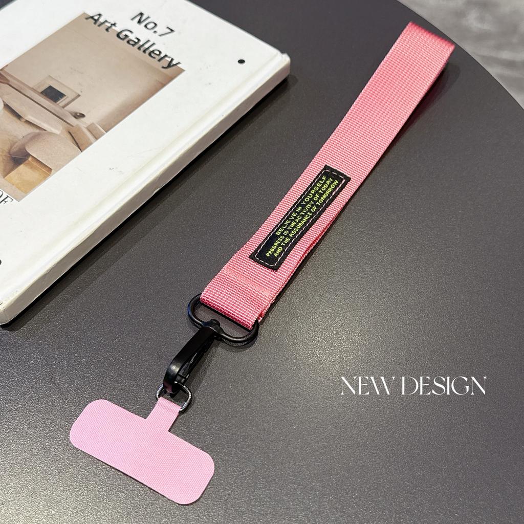 Simple And Fashionable Mobile Phone Lanyard, Short Wrist Strap, Enlarged Anti-Loss Pendant, Universal Bracelet For keys And Bags