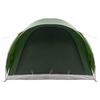 Tunnel Tent with Roof Green 370 x 275 x 210 cm Polyester and Steel