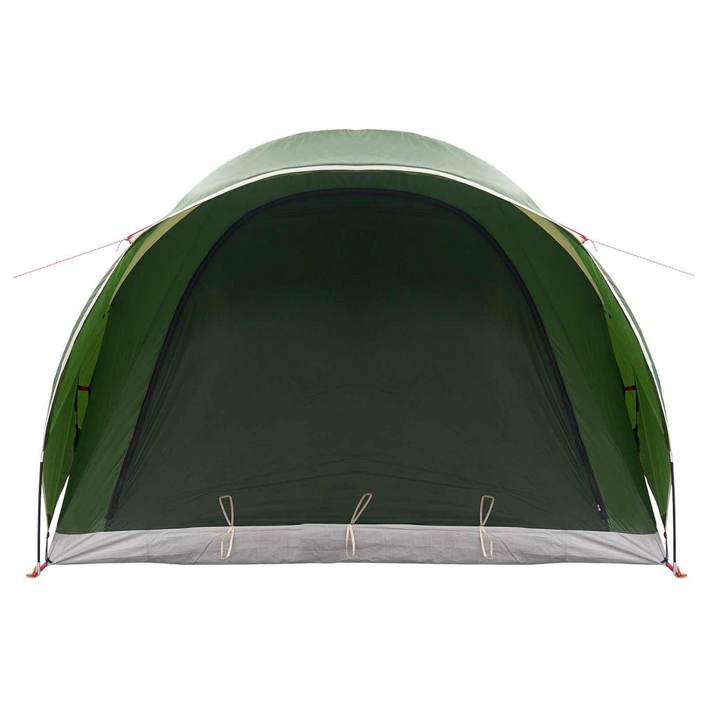 Tunnel Tent with Roof Green 370 x 275 x 210 cm Polyester and Steel