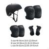 7Pcs/Set Children Cycling Helmet with Knee Elbow Wrist Guards for Multi Sports