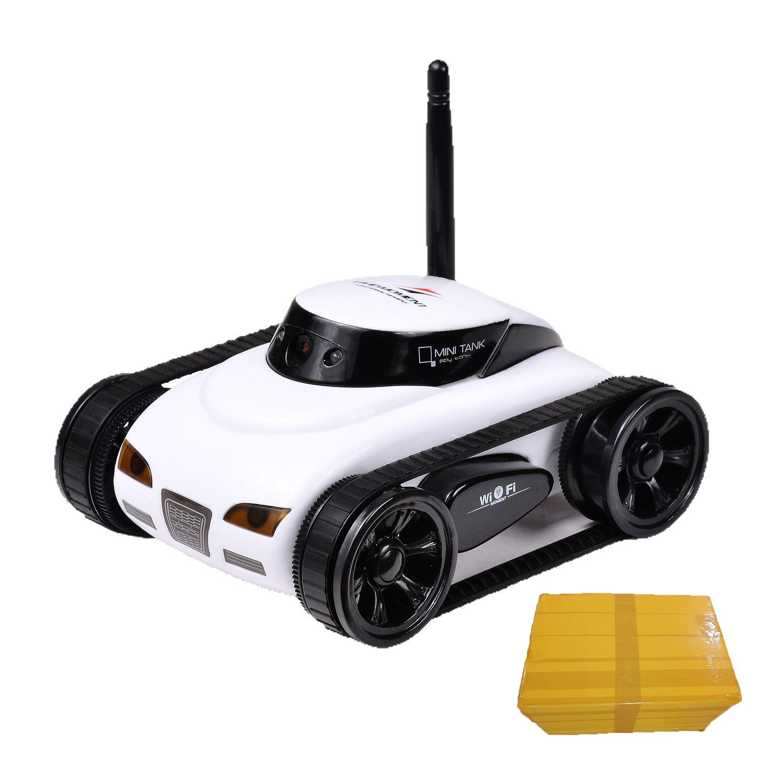 

RC Camera Tank FPV WIFI Якість у реальному часі Mini RC Car HD Camera Video Remote Control Robot Car Intelligent APP Wireless Toys