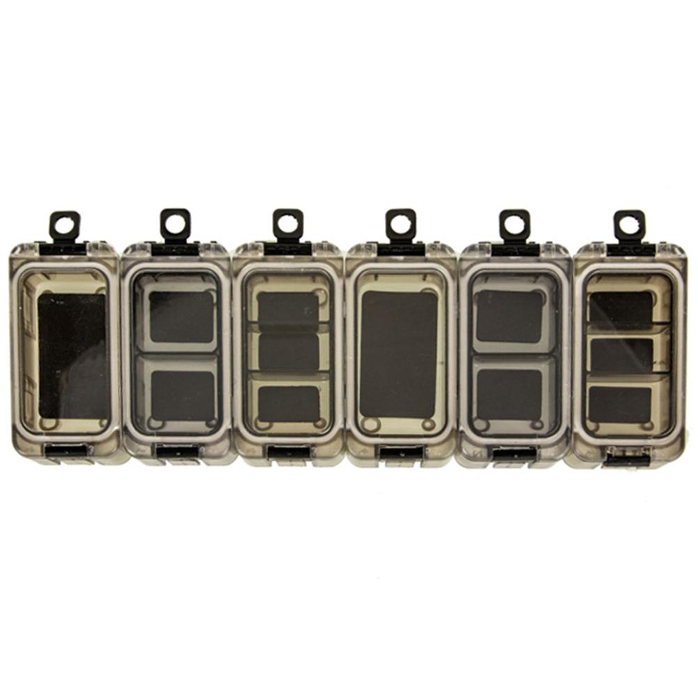 6Pcs Magnetic Fishing Hook Outdoor Fishing Gear Accessories Box Expandable Outdoor Fishing Box for Bass Carp Fishing Accessories