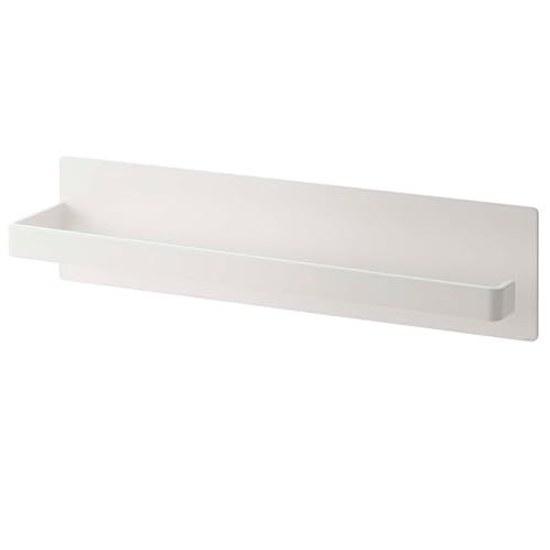 Yamazaki Magnet Kitchen Paper Holder White Approximately W6D5.5H24.5cm Plate Towel Rack 2439