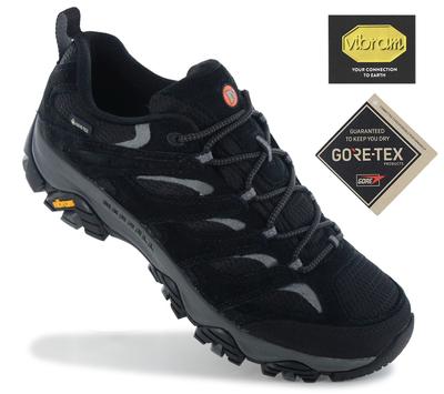 Moab 3 GTX GORE-TEX - Męskie Buty Turystyczne Trekkingowe Czarne J036253 ORYGINALNE