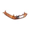 1) Air Conditioner Outlet Frame Cover for Toyota Land For Cruiser Prado 120 GX470 Brown Plastic Easy Installation