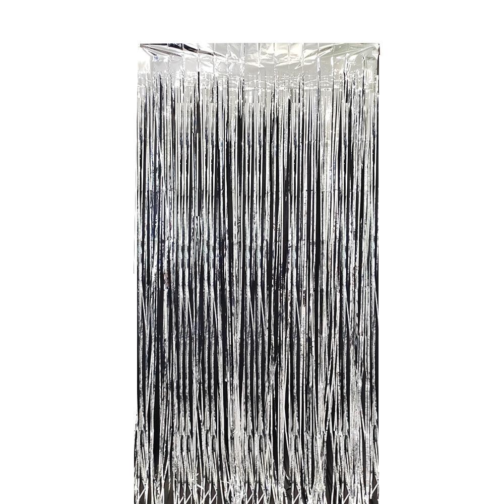Foil Fringe Curtain Backdrop Photo Streamers Props for Birthday Wedding  Baby Shower Bachelorette Christmas  Party Decorations