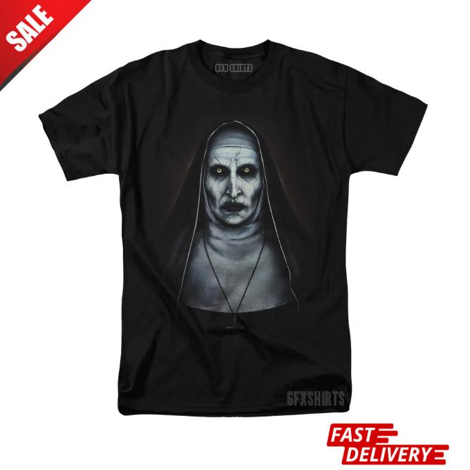 The Nun Conjuring Horror Scary Movie 90s vtg Graphic design T-Shirt FANMADE_SALE Unisex T-Shirt S