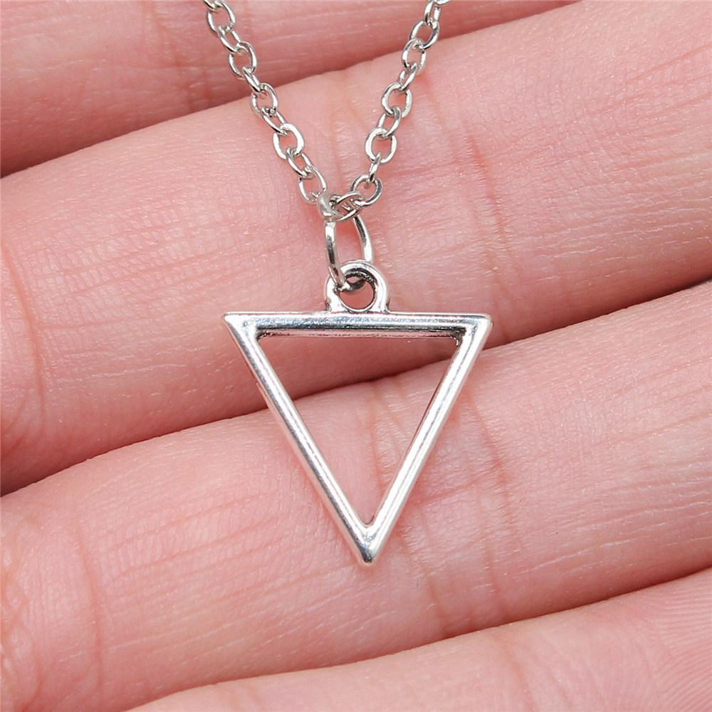 Талисман Амулет Защита Шарм Подвеска Античный Серебряный Металл Мужской Ошейник Ожерелье Модный Подарок A07-1pcs-18x16mm