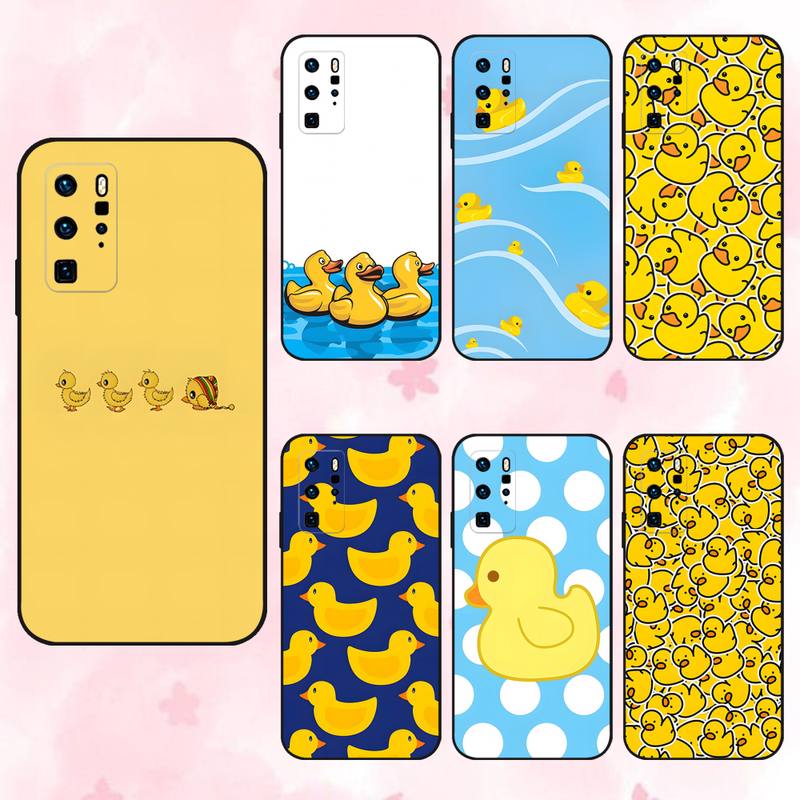 

Чехол для телефона «Утки на прогулке» для OPPO Find X5 X3 X2 A93 Reno 4 Pro A75 A94 A74 A72 A53 A52, черный мягкий силиконовый чехол