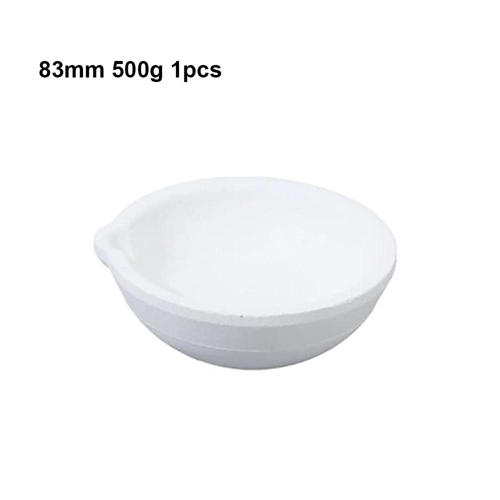 1/4pcs 100g-5000g High Temperature Quartz Silica Smelting Crucible Smelting Casting Refined Golden Silver Jewelry Casting Tools
