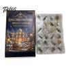 Weihnachts-Adventskalender 2024 2026 Nussknacker-Kalender, 24-teiliges Acryl-Schmuckset mit klassischer festlicher Dekoration für Zuhause Soldatenfiguren,