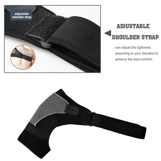 Adjustable Dislocation Pain Injury Arthritis Shoulder Support Strap Sports Pad