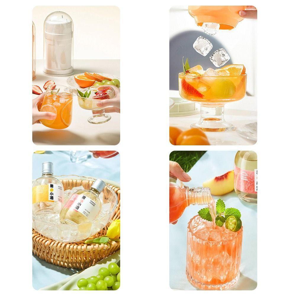 Multifunctional Rotating Ice Tray One-touch Ice Removal Homemade Ice Cube Mold New Twist Ice Cup