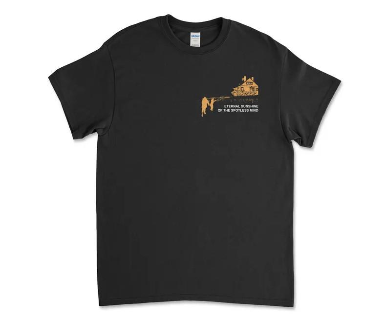 Eternal Sunshine of the Spotless Mind Charlie Kaufman Black T-Shirt Tee Shirt Unisex T-Shirt M