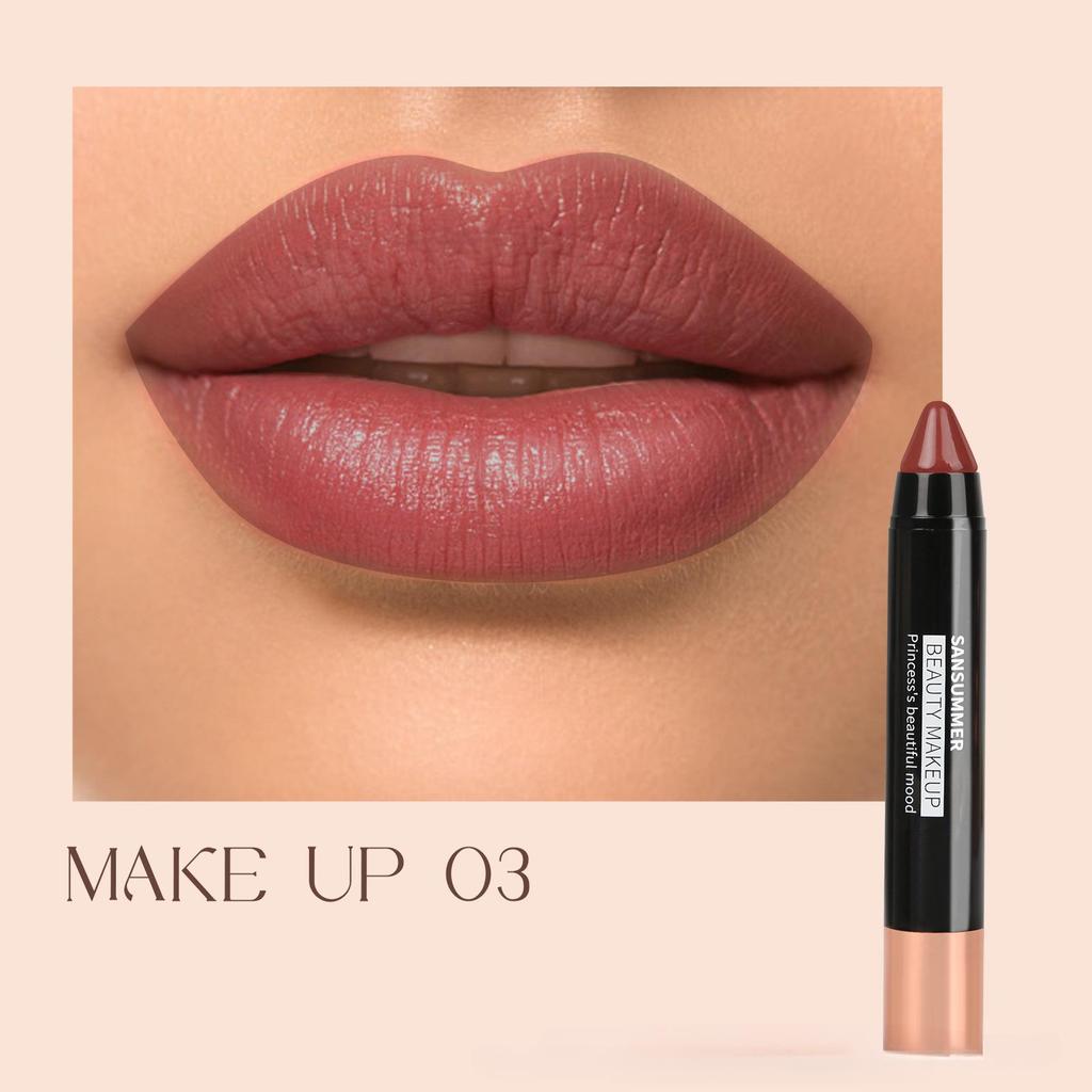 Rossetto idratante glitterato lucido Rossetto impermeabile resistente Lucidalabbra opaco perlato ad alta pigmentazione Regalo di trucco perfetto per le donne