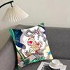 CCookie RunN Kingdom Cartoon Cushion Cover Pillowcase Ultra Soft Skin Friendly Fabric Cloud Like Comfort Concealed Zipper
