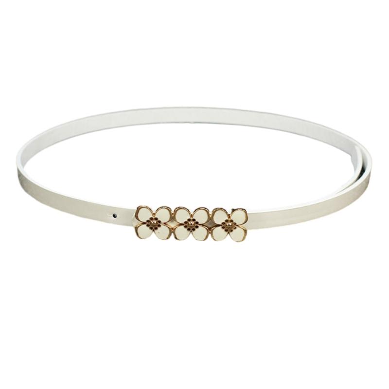 

Fashionable Slim Waist Belt Trendy Girls Waist Ornament Sash for Women with Unique Buckle Detail for Any Occasion белый