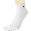 YONEX Ankle White Free Size Women's Socks, 29210, (011),