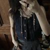 Niche High-End Metal Heart Pendant Necklace & Body Chain for Men and Women