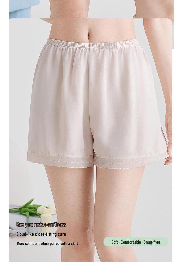2025 Damen Anti-Exposure High-Waist Sicherheitsshorts - Kein Hochrutschen, Bequem, Erfrischend, Lockere Passform, Für den Außenbereich geeignet.