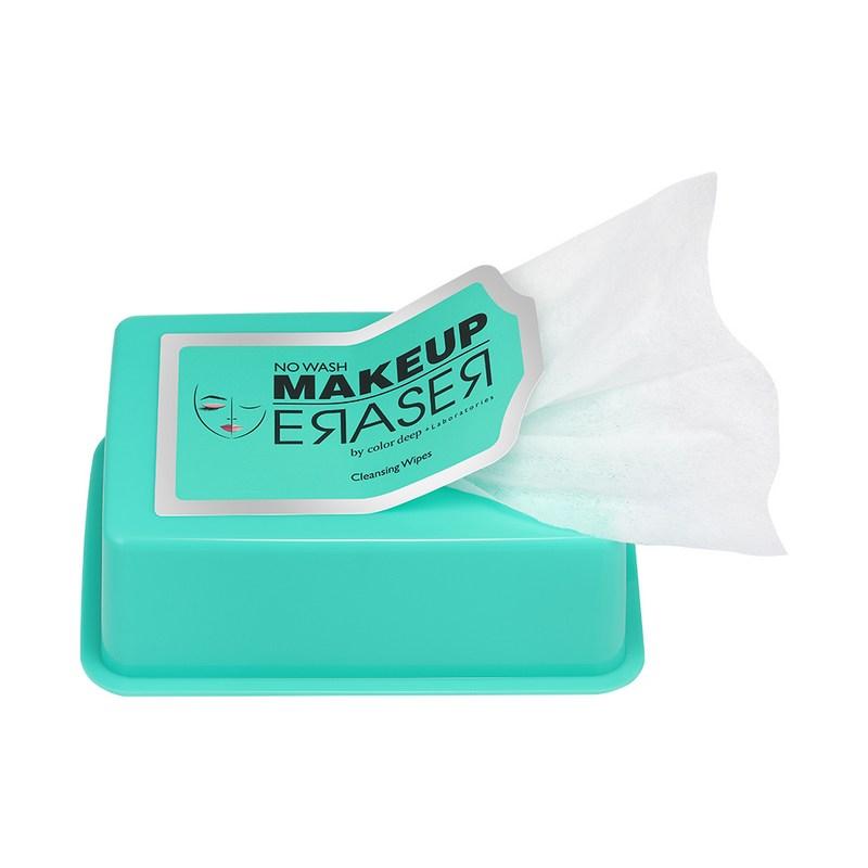 Color Deep Makeup Eraser Cleansing Tissue Mint, 30 Wipes, 1 Pcs