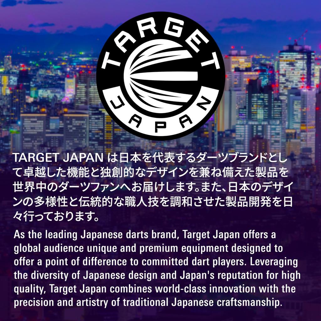 Target Japan DIAMOND FLIGHT Kozuru Flights and Shafts Clear Shape Design Integrated Shaft and Flight Design Pack of 3 Professional Darts Accessories