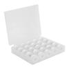 25pcs Polyester Prewound Bobbins Soft Feel Sewing Bobbins Bobbin Thread Kit  For Sewing Machines
