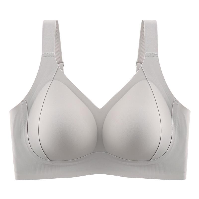 

Anti-gravity lift women s big breasts show small breasts, anti-sagging full cup seamless large size bra cover thin -1 3xl42/95bcd (recommended weight 77.5-85kg )