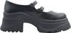 Scarpe con suola alta e doppio cinturino