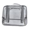 Clear Makeup Bag Large Capacity Waterproof   Closure Cosmetic Handbag Transparent Travel Toiletry Bag