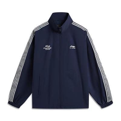 Li-Ning Casual Trend Series American Sports Striped Soft Simple Versatile Windbreaker Unisex Outerwear AFDWJ23-3