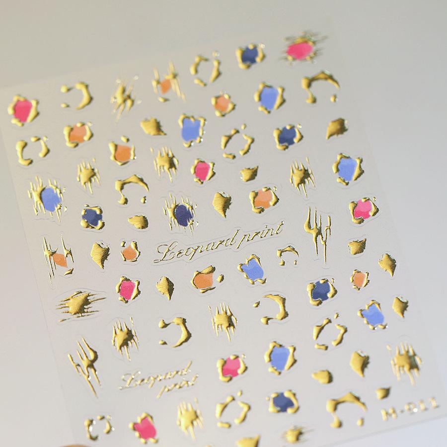 

TENSOR Французский M-911 Чехол для телефона в стиле ретро с горячим тиснением и наклейки для дизайна ногтей