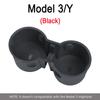 Center Console Cup Holder for Tesla Model 3 2025-2025 Model Y 2017-2025 TPE Embedded Storage Box Auto Interior Accessories